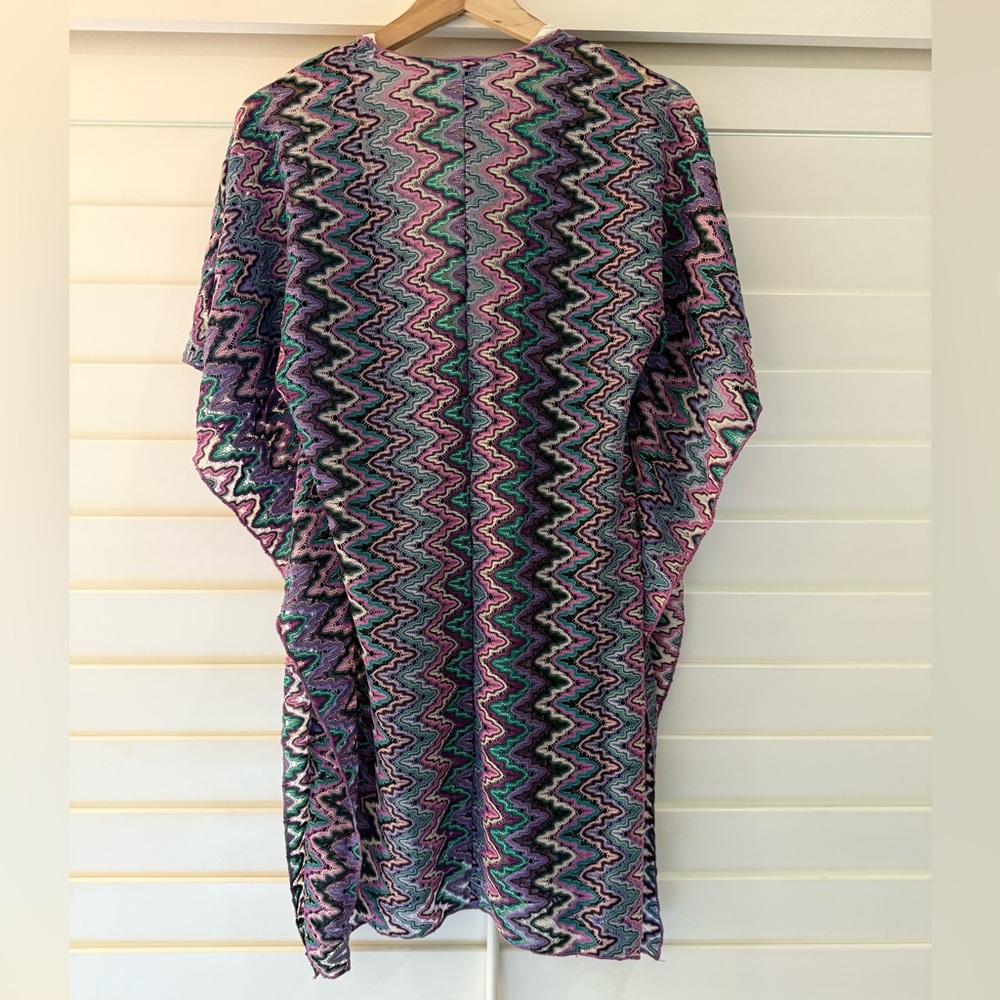 BECCA Multi-Colored Swim Coverup Kaftan - Picture 3 of 5